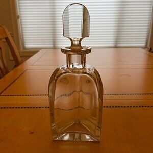 Atlantis Lead Crystal Triangular Decanter